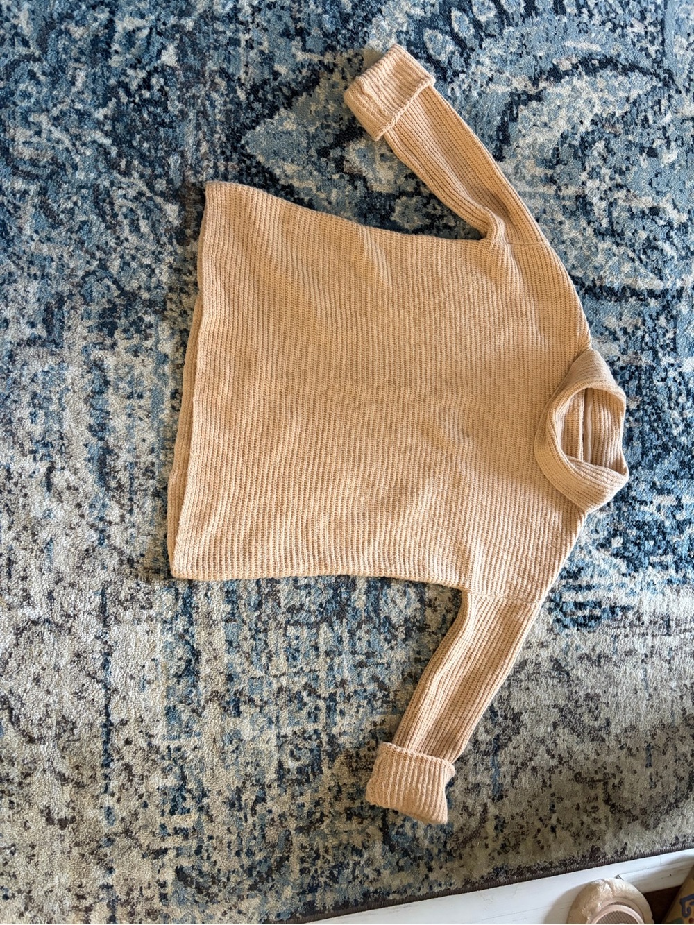 Pilcro Soft Ribbed cowl neck Sweater